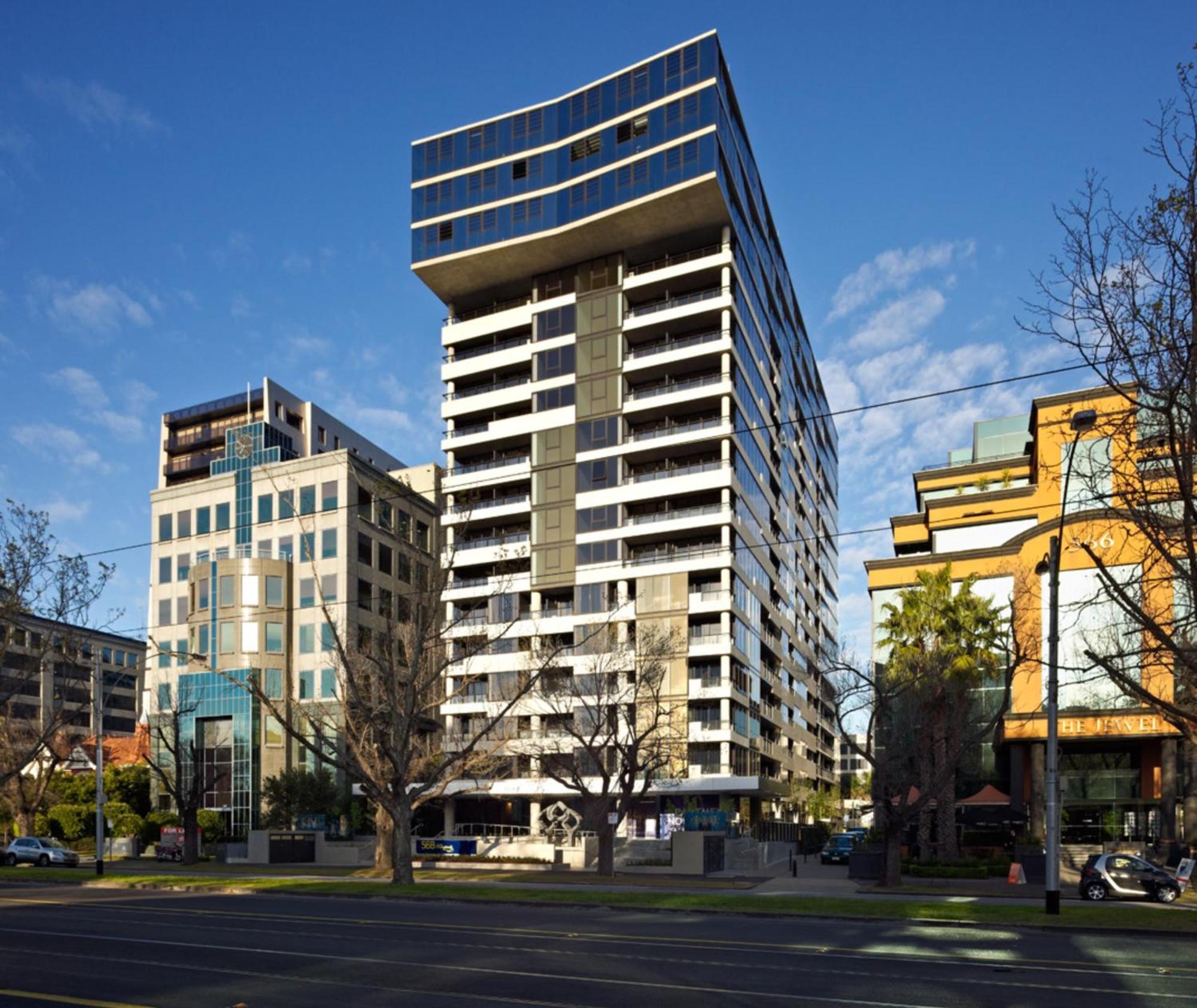 Oaks Melbourne St Kilda Road Hotel Exteriör bild